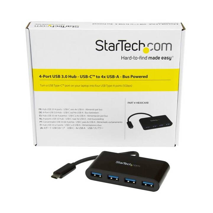 STARTECH.COM Mozzo USB 3.0 a 4 porte USB 3.0
