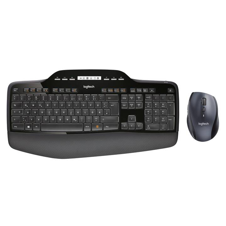 Clavier/souris sans fils Logitech cordless desktop MK295 usb