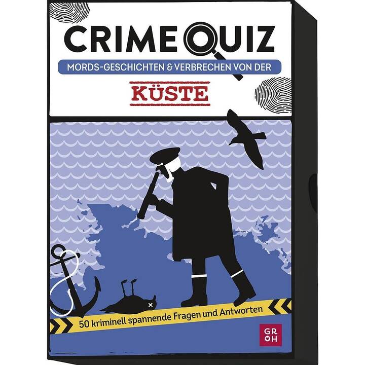 GROH VERLAG Crime Quiz - Mords-Geschichten und Verbrechen von der Küste  (DE)