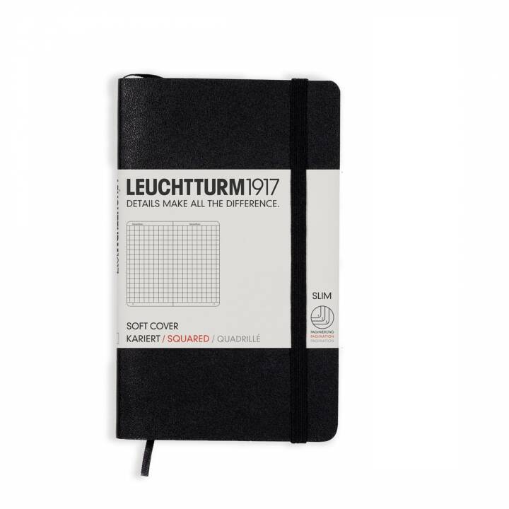 LEUCHTTURM1917 Notizbuch Pocket (A6, Kariert)