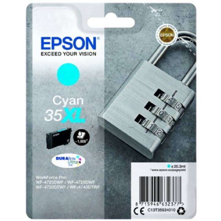 EPSON 35XL (Cyan, 1 pièce)