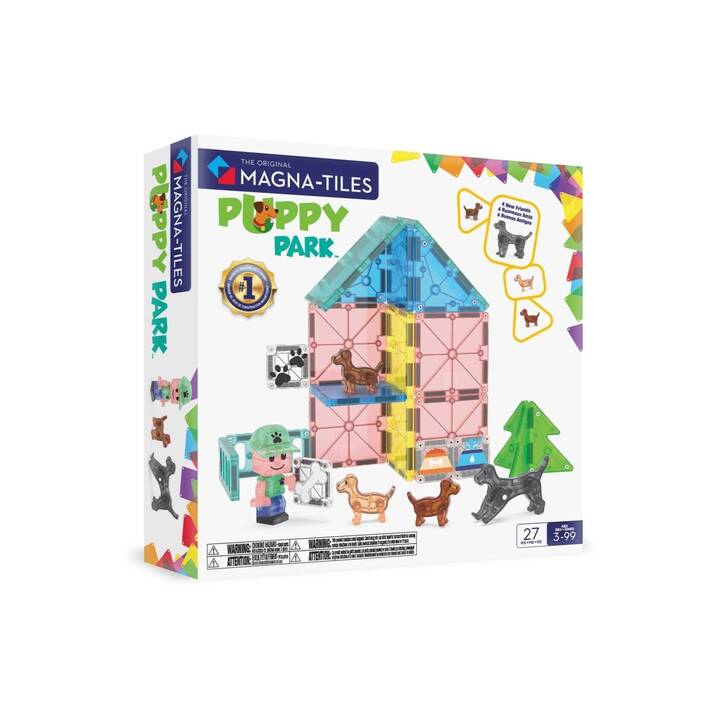 MAGNA-TILES Puppy Park (27 Stück) - Interdiscount