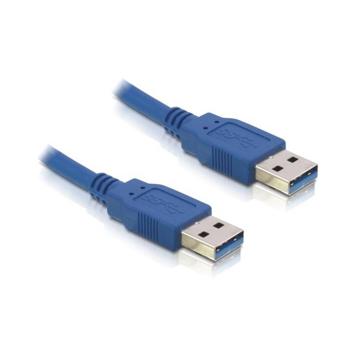 DELOCK Câble USB (USB 2.0 de type A, USB 2.0 de type A, 1.5 m)
