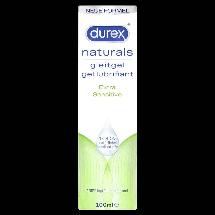 DUREX Gleitmittel Naturals Extra Sensitive (100 ml, Wasserbasis)