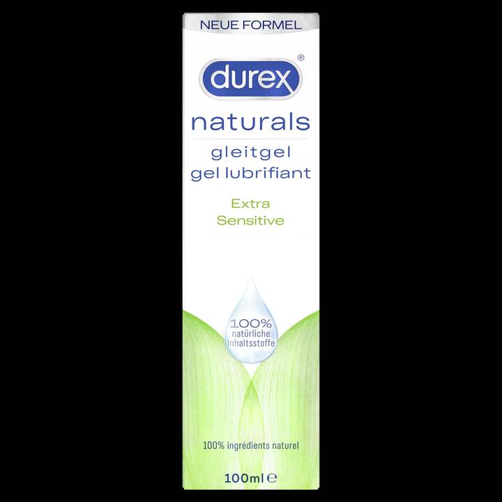 DUREX Lubrificante intimo Naturals Extra Sensitive (100 ml, A base d'acqua)