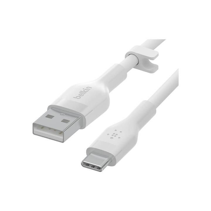 BELKIN Boost Charge Flex Câble (USB 2.0 Type-A, USB Type-C, 2 m)