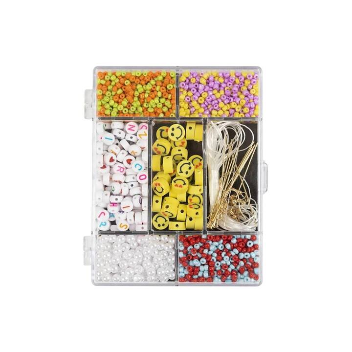 CREATIV COMPANY Set de bijouterie artisanale Happy Rainbow (Multicolore)