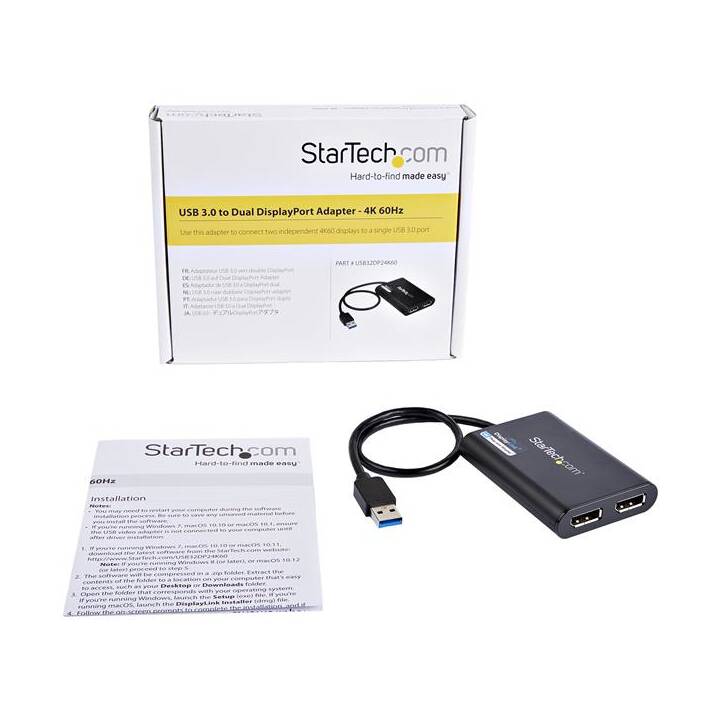 STARTECH.COM Adaptateur vidéo (2 x DisplayPort)