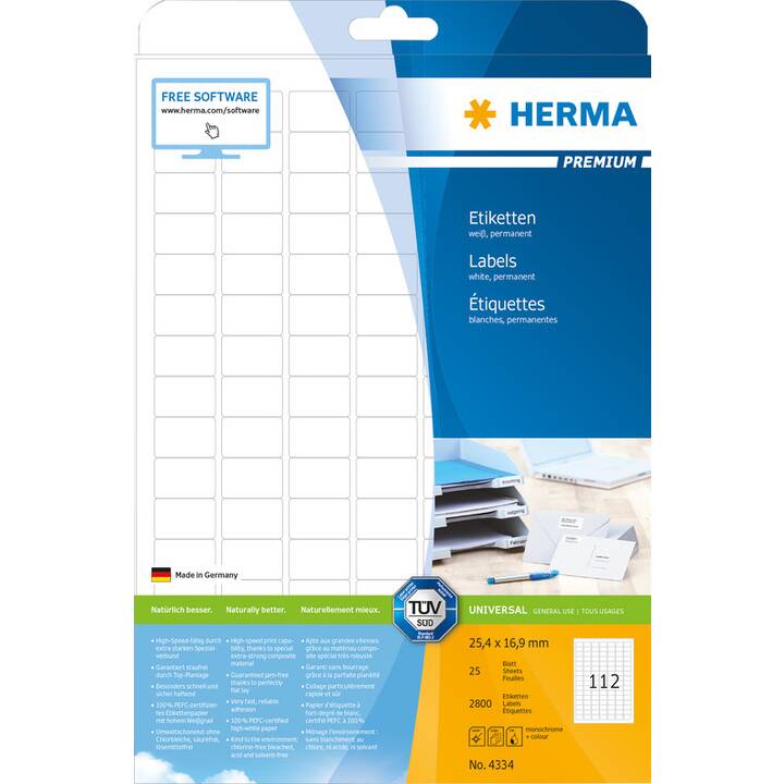HERMA Premium (16.9 x 25.4 mm)