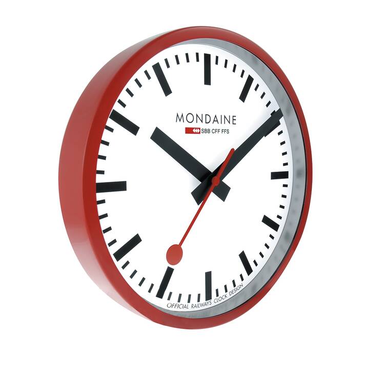 MONDAINE Quartz Horloge murale (Analogique, 25 mm)
