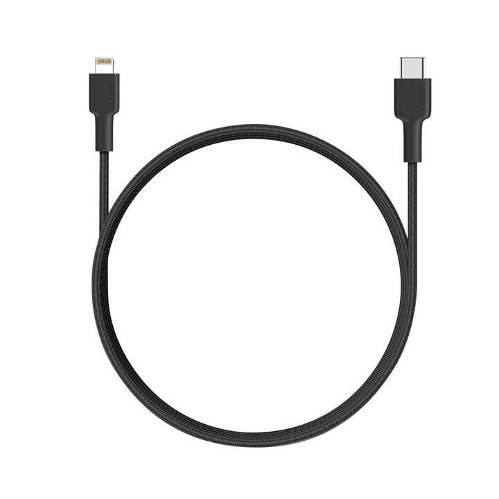 AUKEY Kabel (USB C, Lightning, 1.2 m)