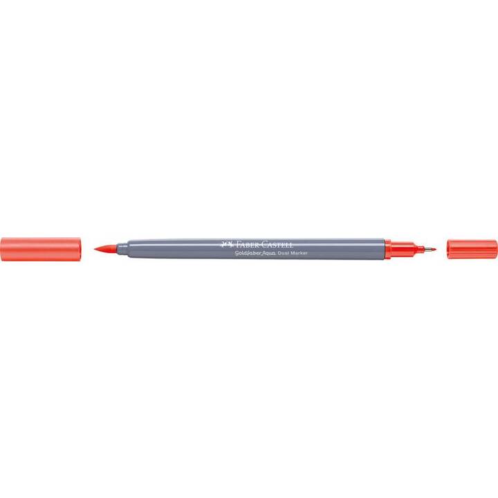 FABER-CASTELL Goldfaber Aqua 115 Penna a fibra (Arancione, 1 pezzo)