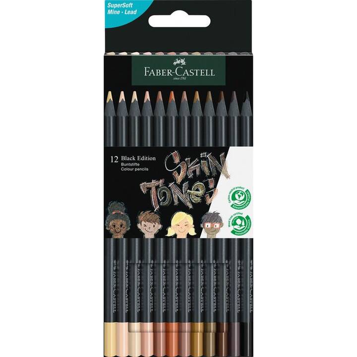 FABER-CASTELL Crayons de couleur (12 pièce)
