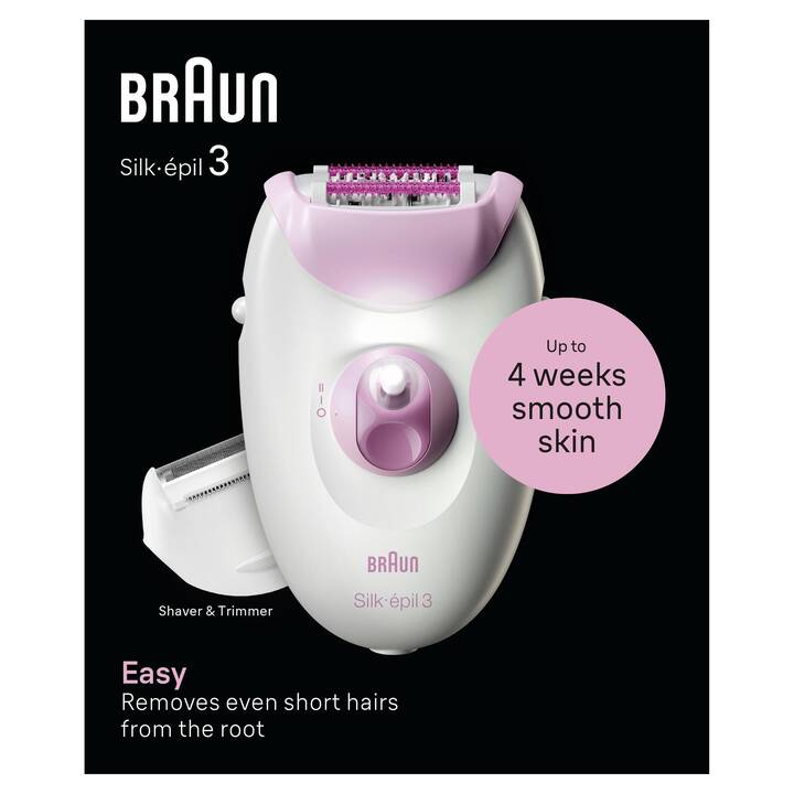 BRAUN Silk-épil 3-031 Epilierer