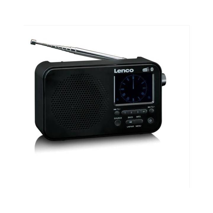 LENCO PDR-036BK Digitalradio (Schwarz) - Interdiscount