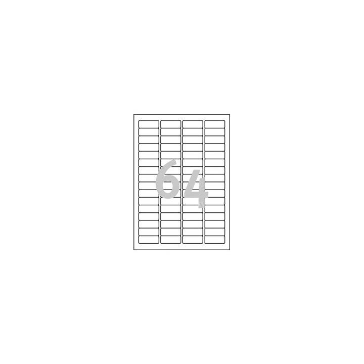 AVERY ZWECKFORM Foglie etichette per stampante (16.9 x 45.7 mm)