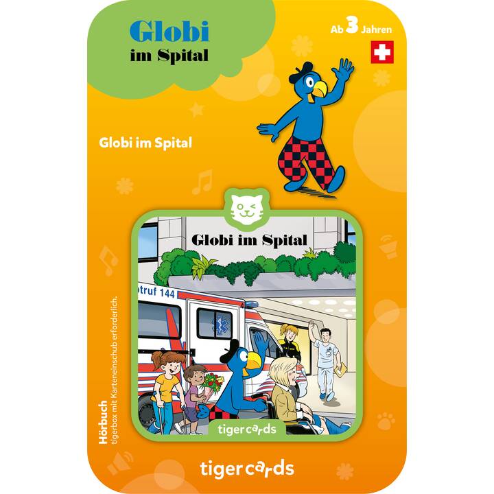 TIGERMEDIA Giochi radio per bambini Tigercard Globi (Svizzero tedesco, Tigerbox Touch)