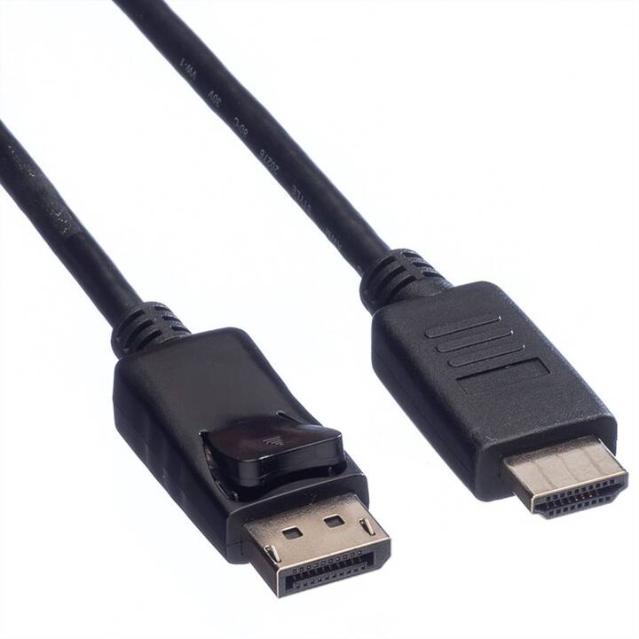 VALUE Câble de connexion (Prise DisplayPort, HDMI, 1 m)