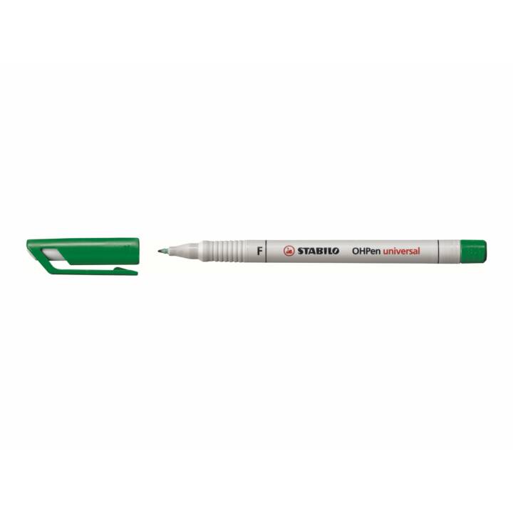 STABILO Textmarker OHPen (Grün, 1 Stück)