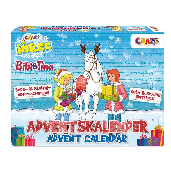 CRAZE Bibi & Tina 2021 Spielwaren Adventskalender