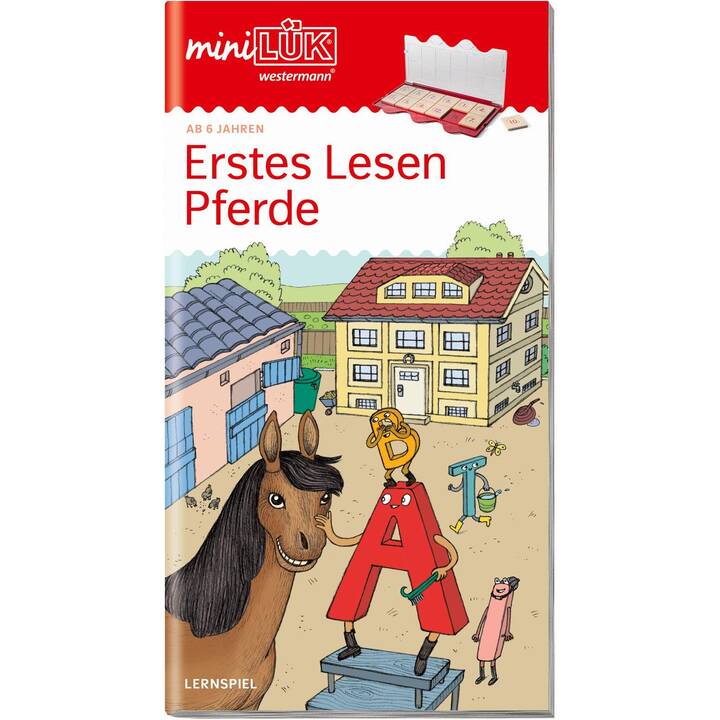 LÜK Pferde Erstes Lesen (Tedesco)