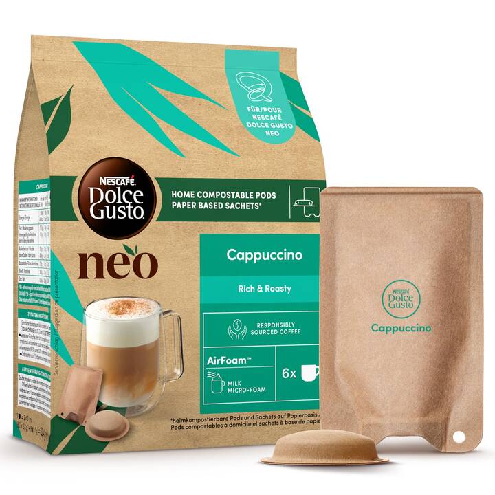 NESCAFÉ DOLCE GUSTO Kaffeekapseln Neo Cappucino (6 Stück)