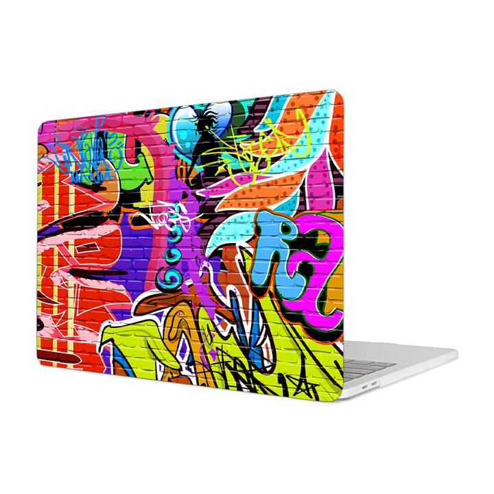 EG MTT Hülle für Macbook Pro 13" Touchbar (2016 - 2018) - Graffiti