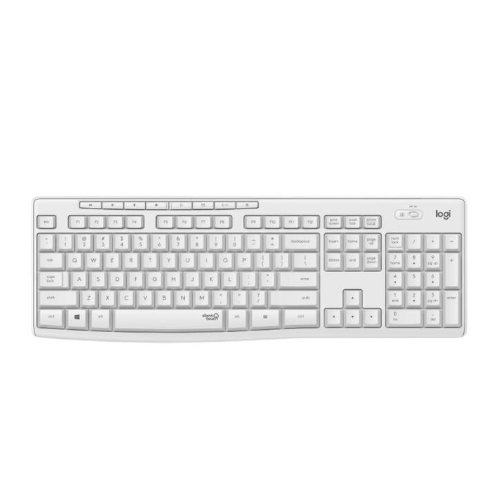 LOGITECH MK295 (USB, Suisse, Sans fil)