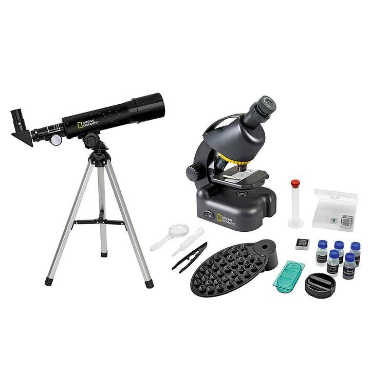 NATIONAL GEOGRAPHIC Mikroskop & Teleskop Set (Naturwissenschaft)