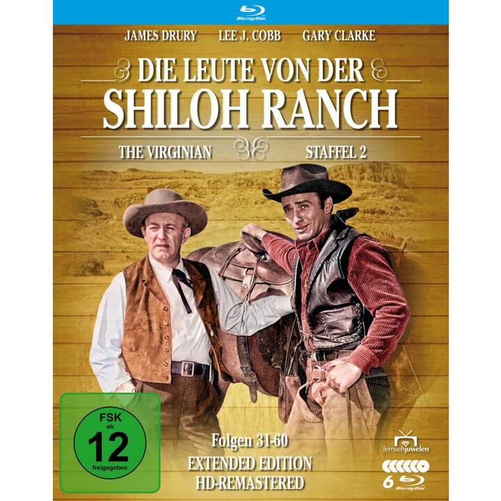 Die Leute von der Shiloh Ranch Saison 2 (Remasterisé, Version étendue, DE, EN)