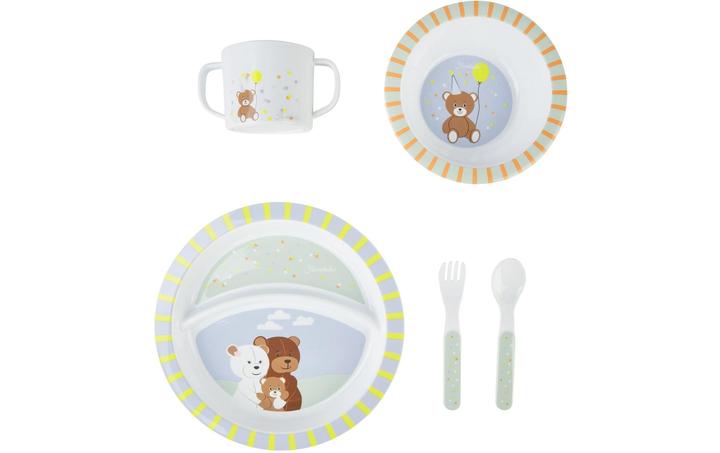 STERNTALER Kindergeschirr-Set (Bär, 5 Stück)