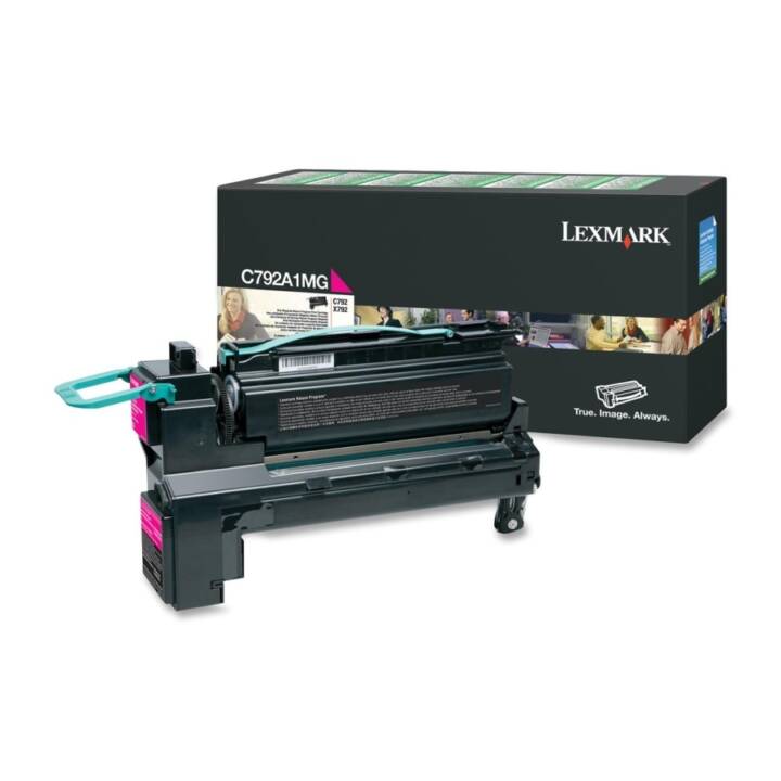 LEXMARK C792A1MG (Cartouche individuelle, Magenta)