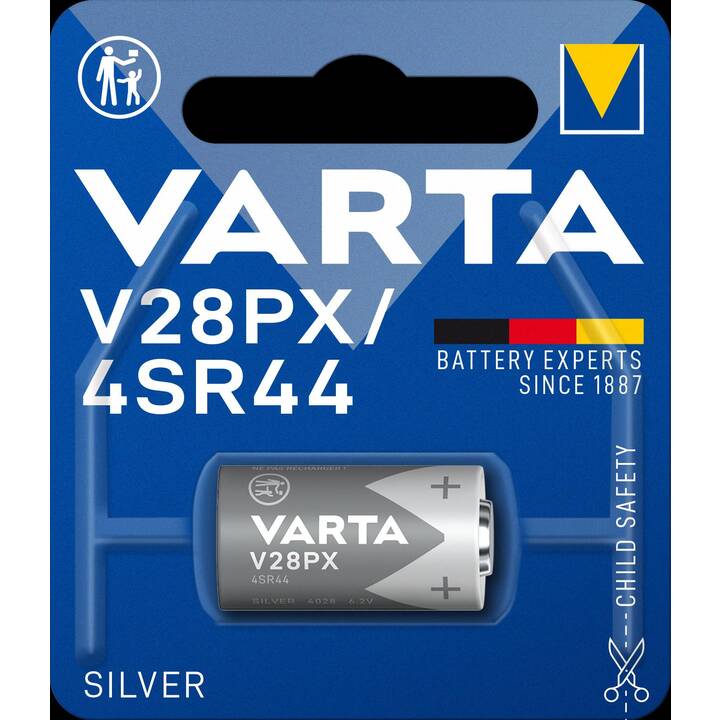 VARTA Batterie (4SR44 / V28PX, 1 pièce)