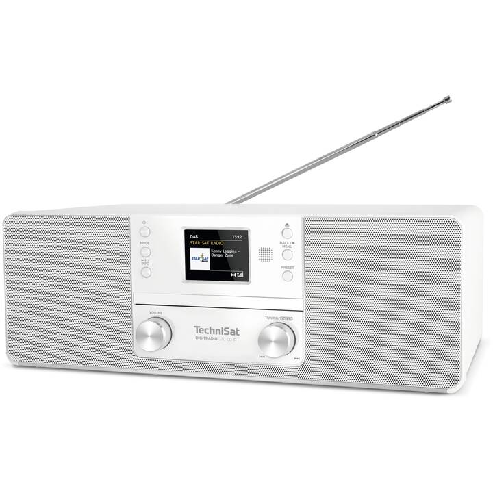 TECHNISAT DigitRadio 370 CD IR Radio Internet (Blanc)