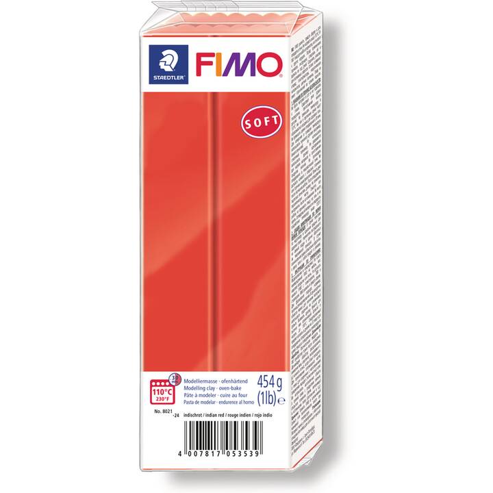 FIMO Pâte à modeler (454 g, Rouge)