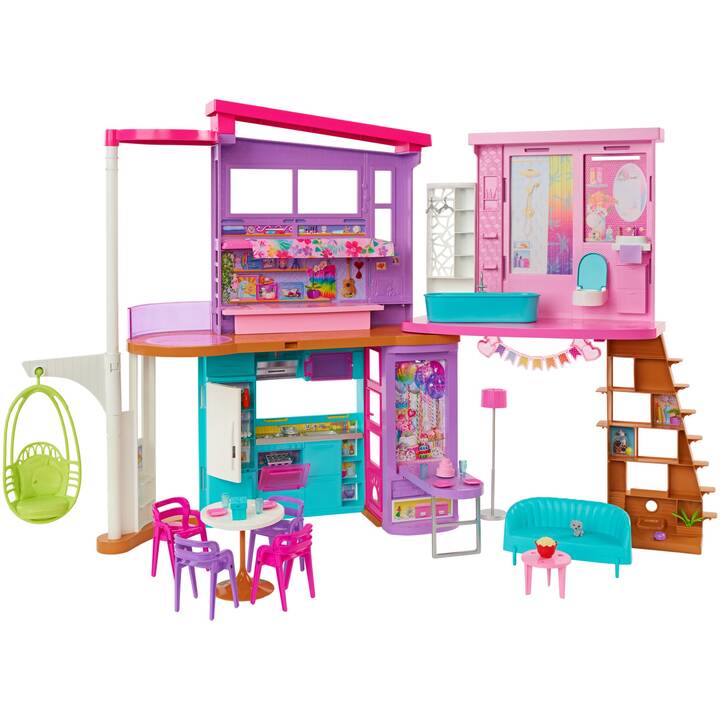 BARBIE Malibu Puppenhaus (Mehrfarbig)