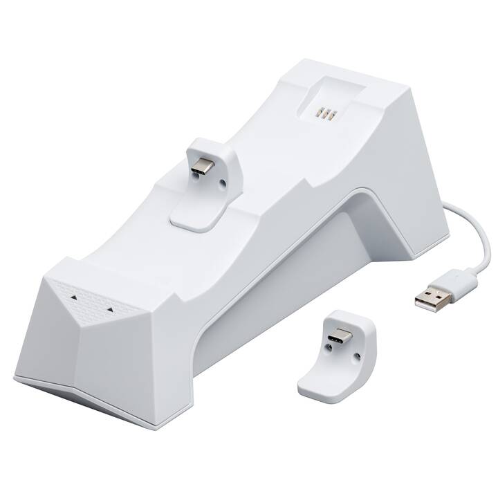 INTERTRONIC Dual Charger Base de recharge (PlayStation 5, Blanc)