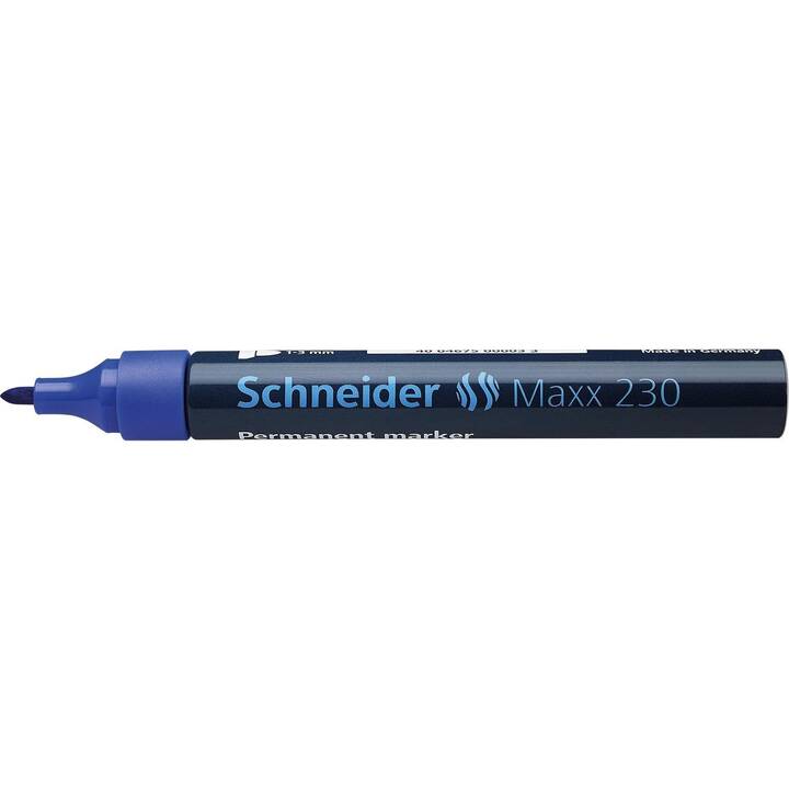 SCHNEIDER Marqueur permanent Maxx (Bleu, 1 pièce)