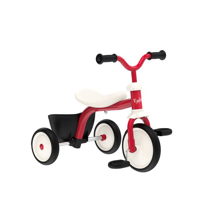 SMOBY INTERACTIVE Tricicli Rookie (Rosso, Nero, Bianco)