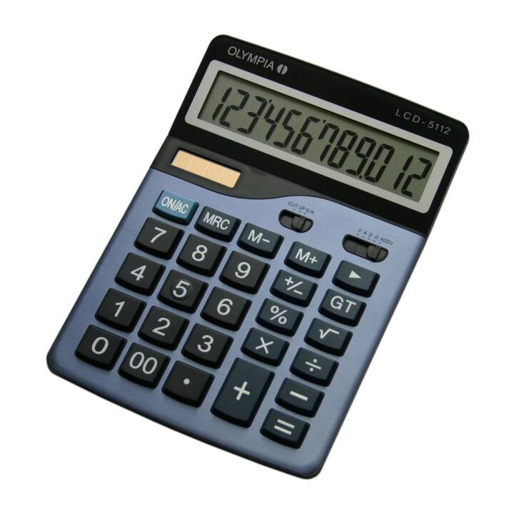 OLYMPIA LCD 5112 Calculatrice de poche