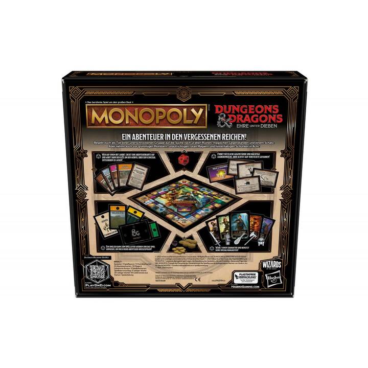 HASBRO Monopoly Dungeons & Dragons – Ehre unter Dieben (DE)