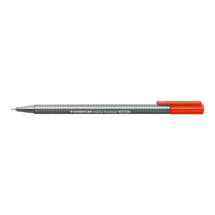 STAEDTLER Triplus 334 Traceur fin (Rouge, 1 pièce)