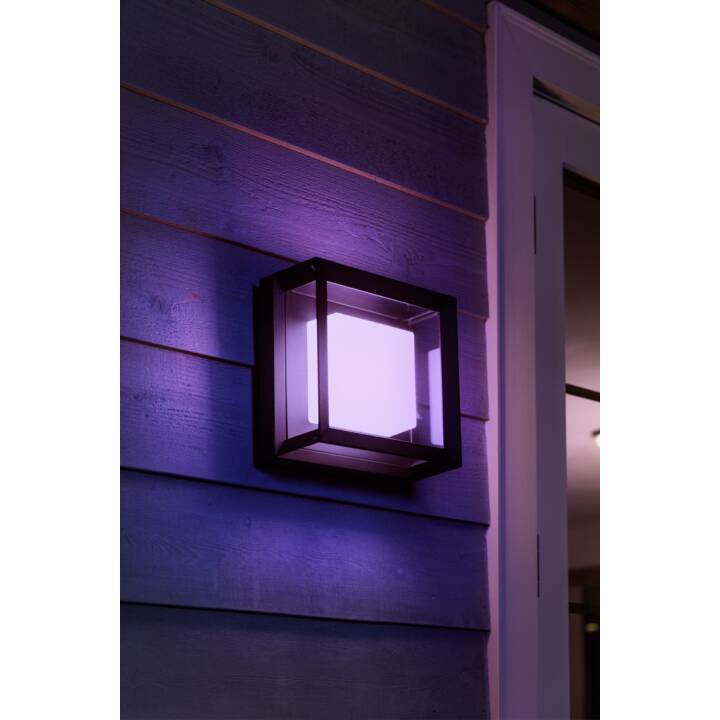 PHILIPS HUE Wandleuchte Econic (LED, 16 W, Schwarz) - Interdiscount