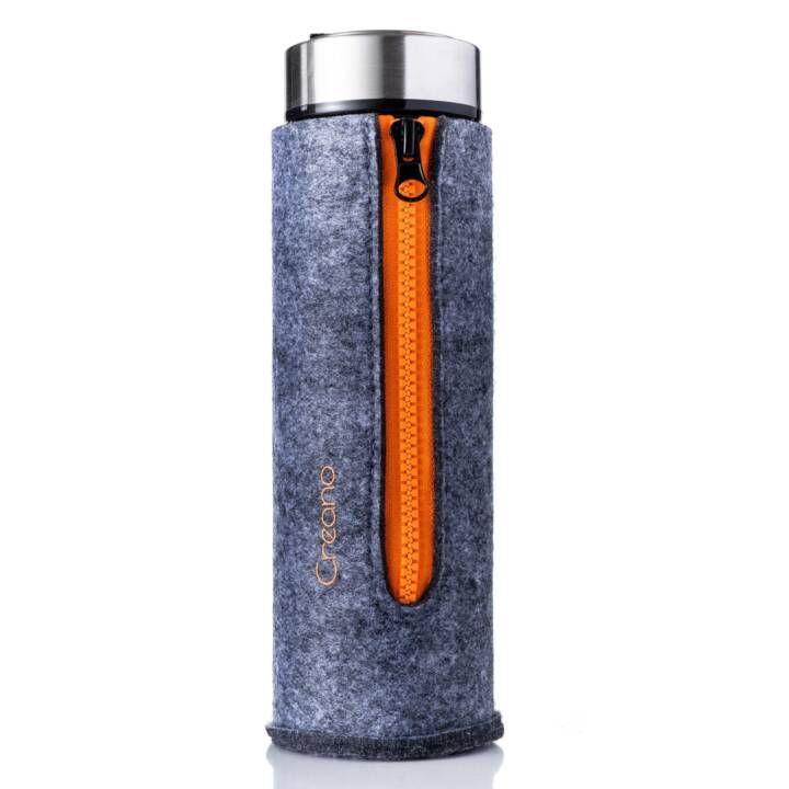 CREANO Thermo Trinkflasche Teamaker (0.4 l, Orange)