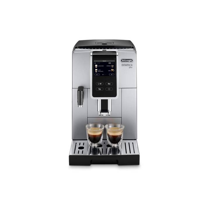 DELONGHI Dinamica Plus ECAM 370.70.SB (Silber, Schwarz, 1.8 l, Kaffeevollautomat)