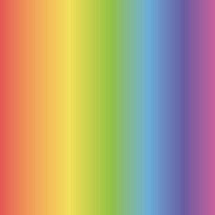 CRICUT Pelicolle adesive Rainbow (30.5 cm x 30.5 cm, Multicolore)