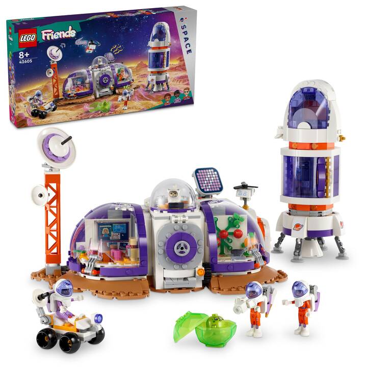 LEGO Friends La station spatiale martienne et la fusée (42605)
