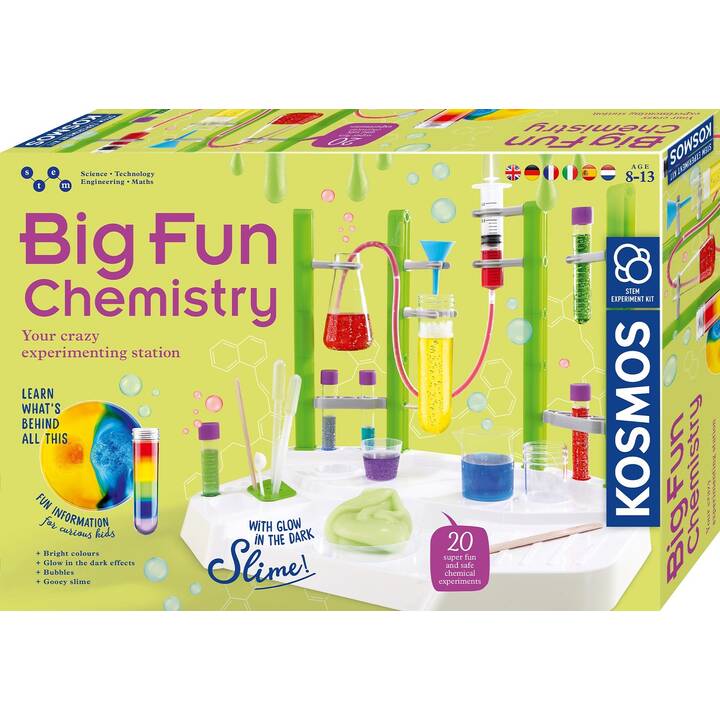 KOSMOS Big Fun Chemistry Scatola di sperimentazione (Chimica)