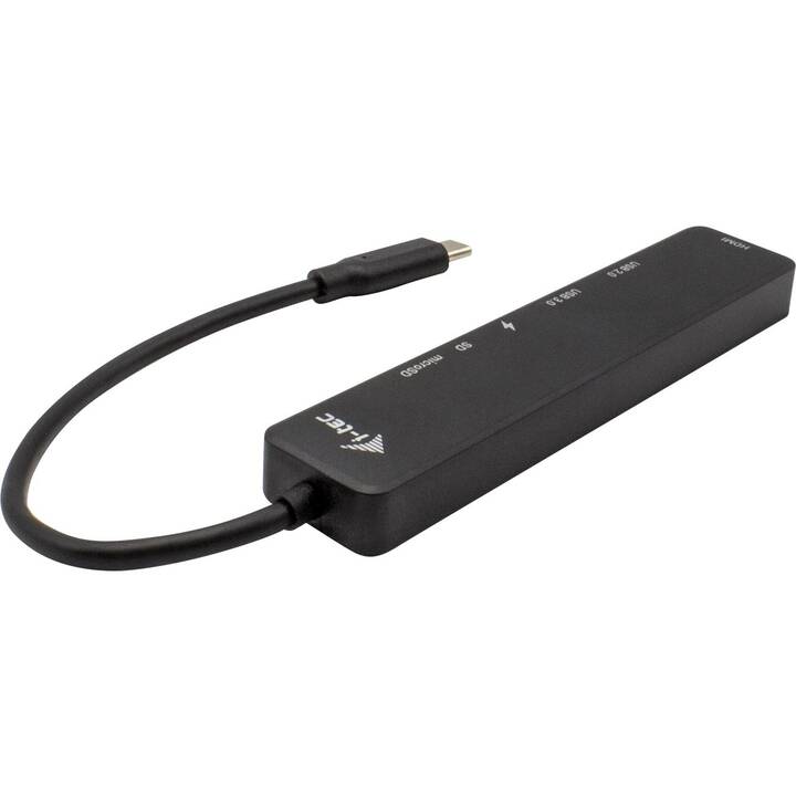 I-TEC Dockingstation Travel Easy Dock (HDMI, USB 2.0, USB 3.0, USB-Ladeport)