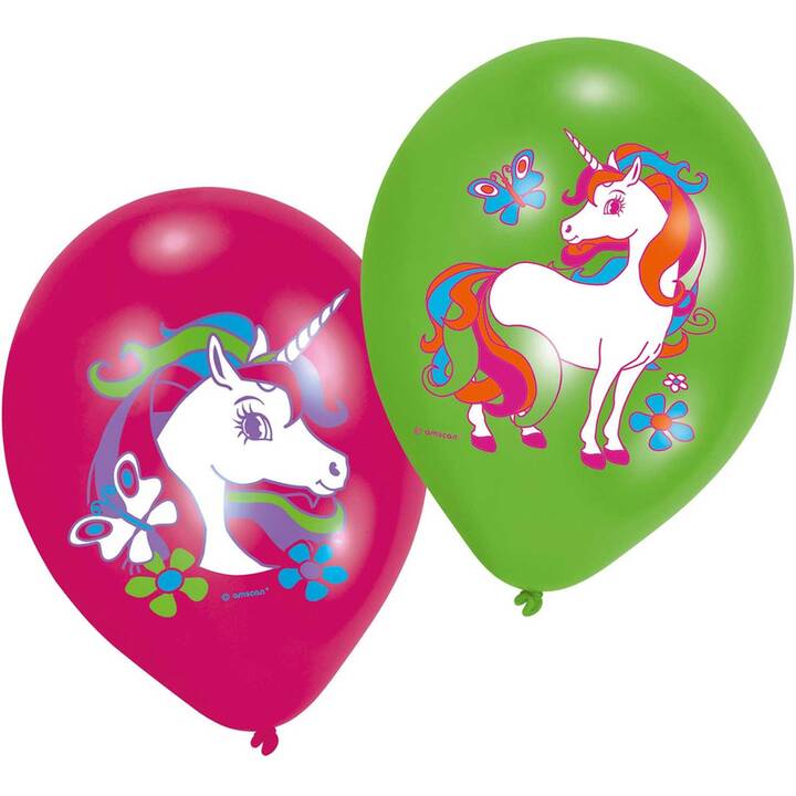 NEUTRAL Ballon Unicorn (6 Stück)